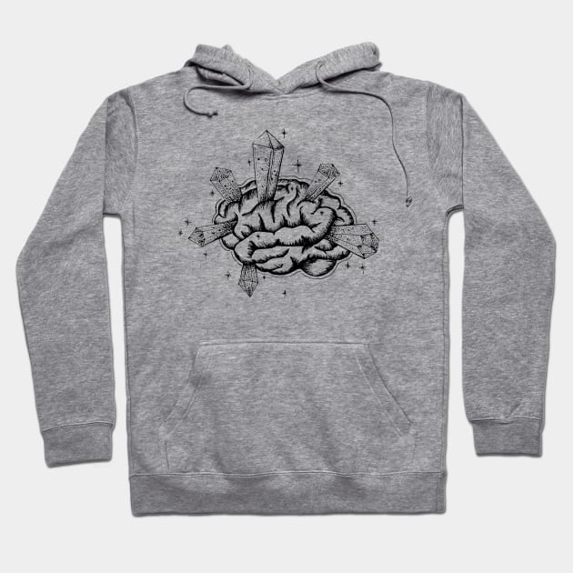 Brain Freeze! Hoodie by Maria Kimberly 